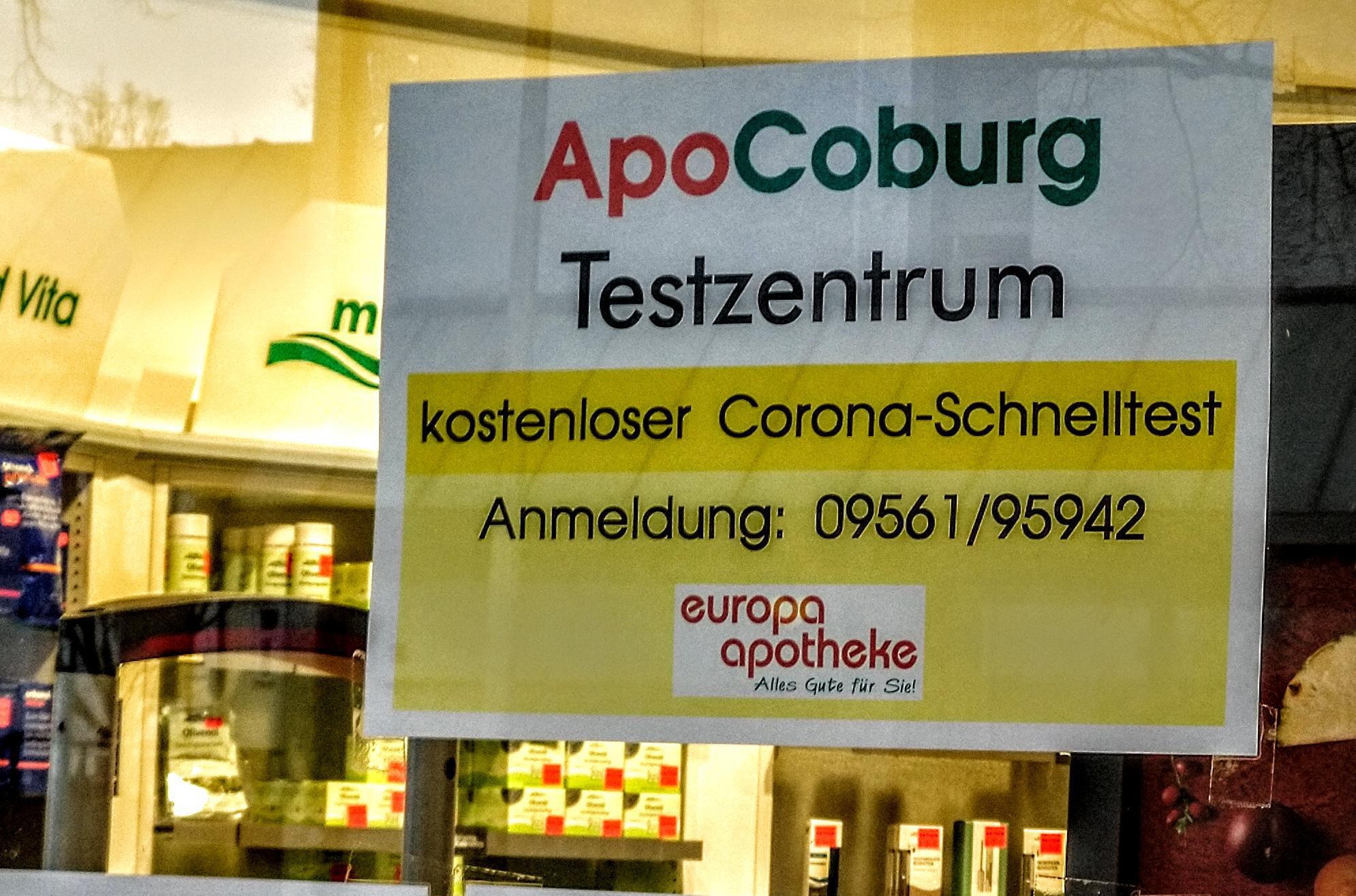 corona tests in coburg hier konnen sich burger kostenlos testen lassen