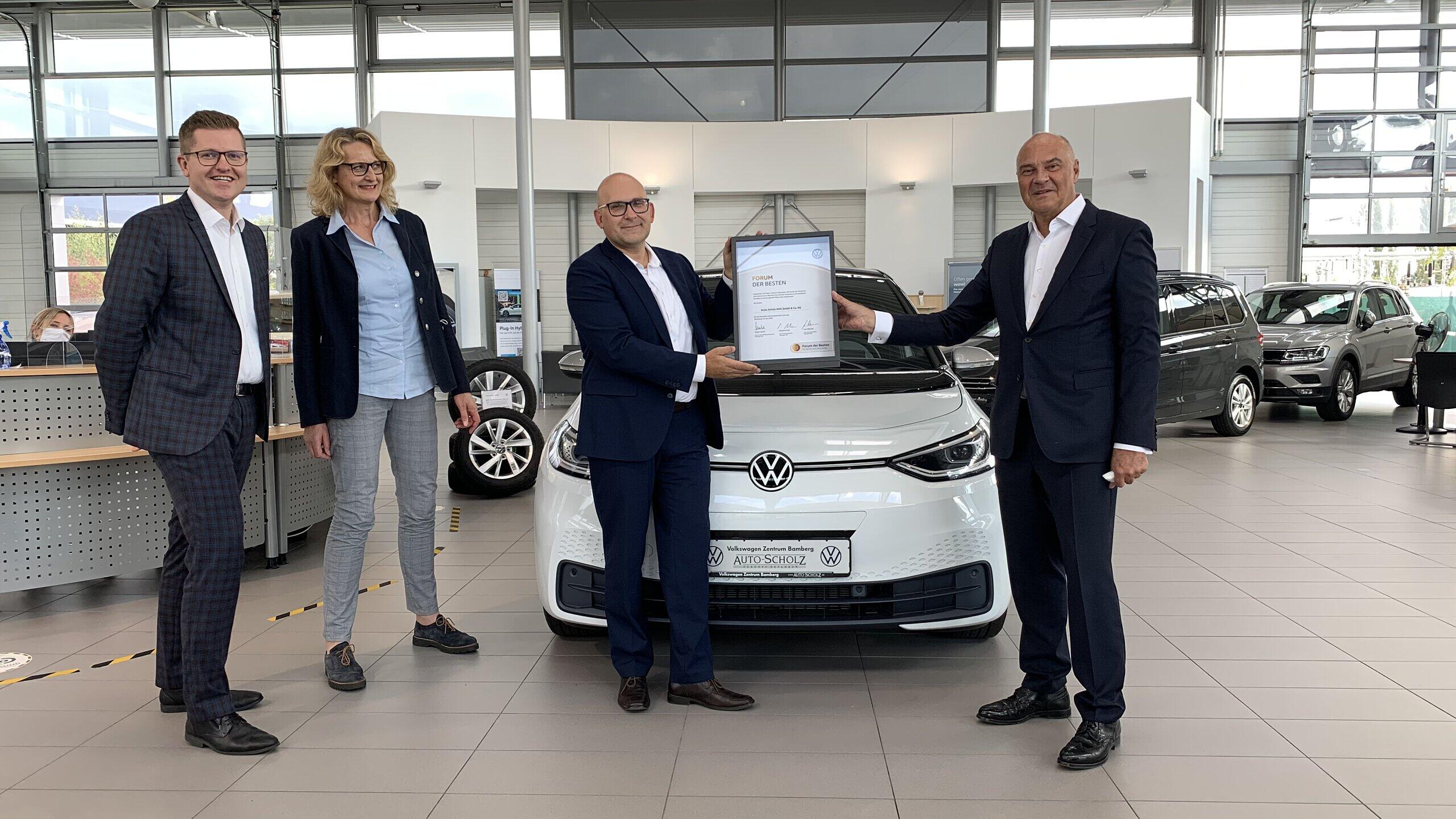 Forum Der Besten 2020 Das Volkswagen Zentrum Bamberg Gehort Zu Den Besten Vw Handlern Deutschlands
